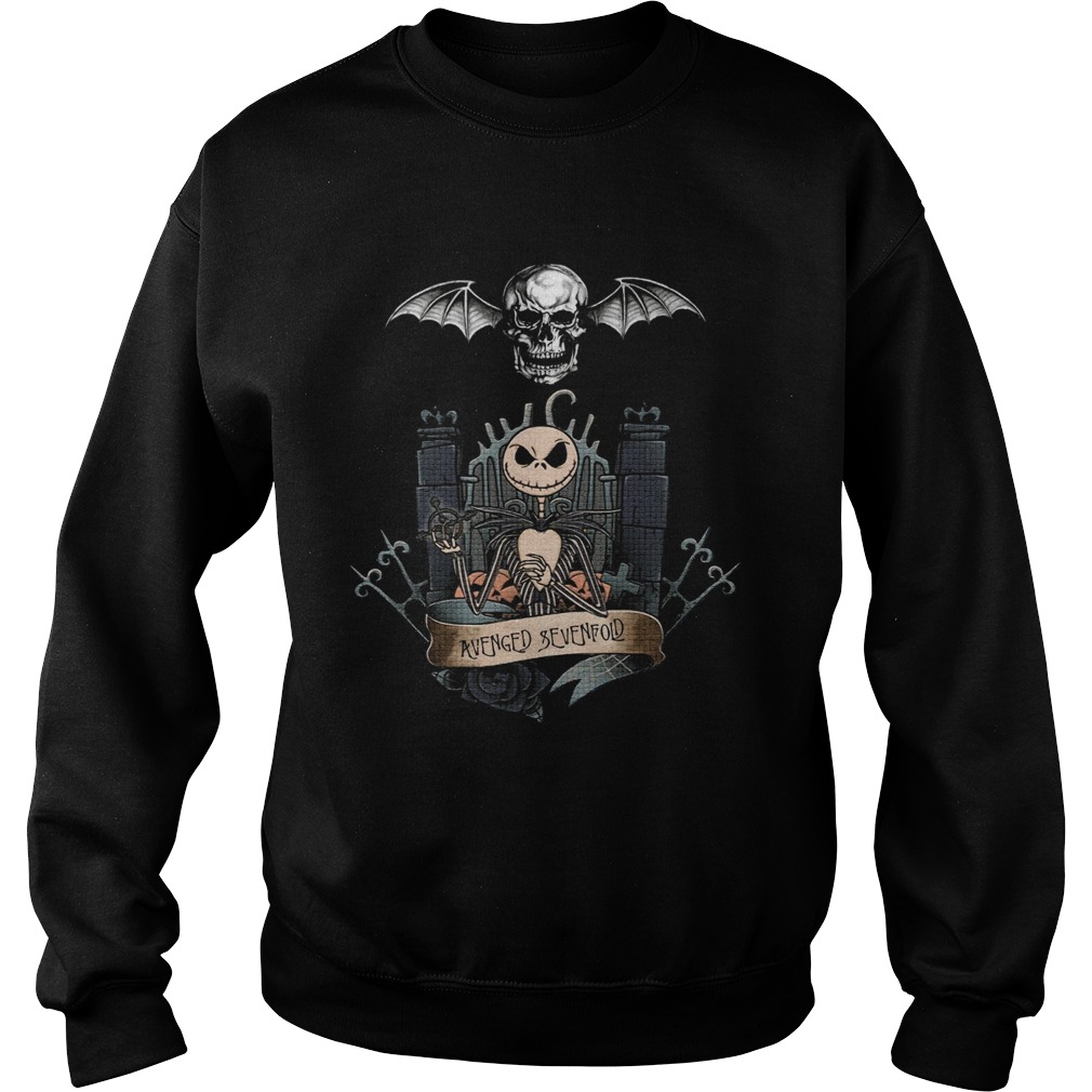 Jack Skellington Avenged Sevenfold Sweatshirt