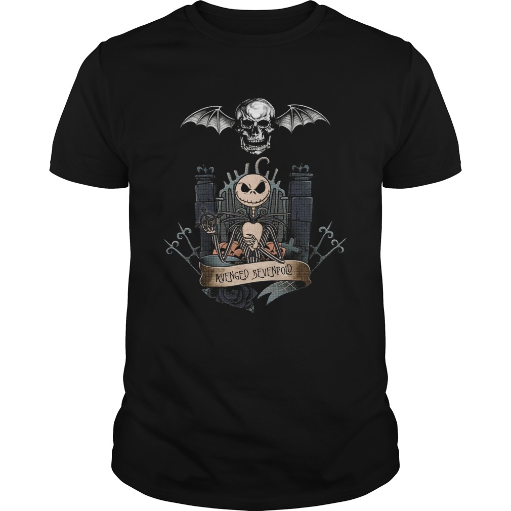 Jack Skellington Avenged Sevenfold shirt