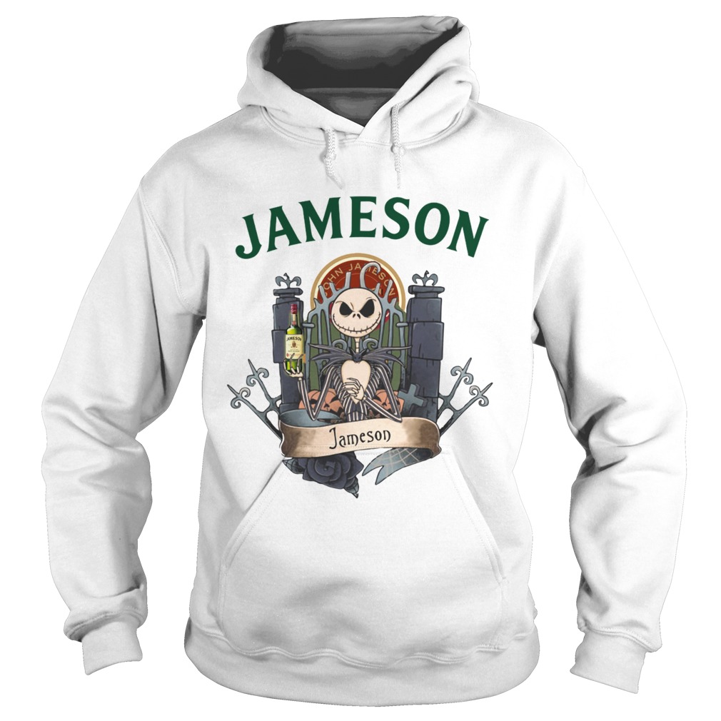 Jack Skellington Jameson Whiskey Hoodie