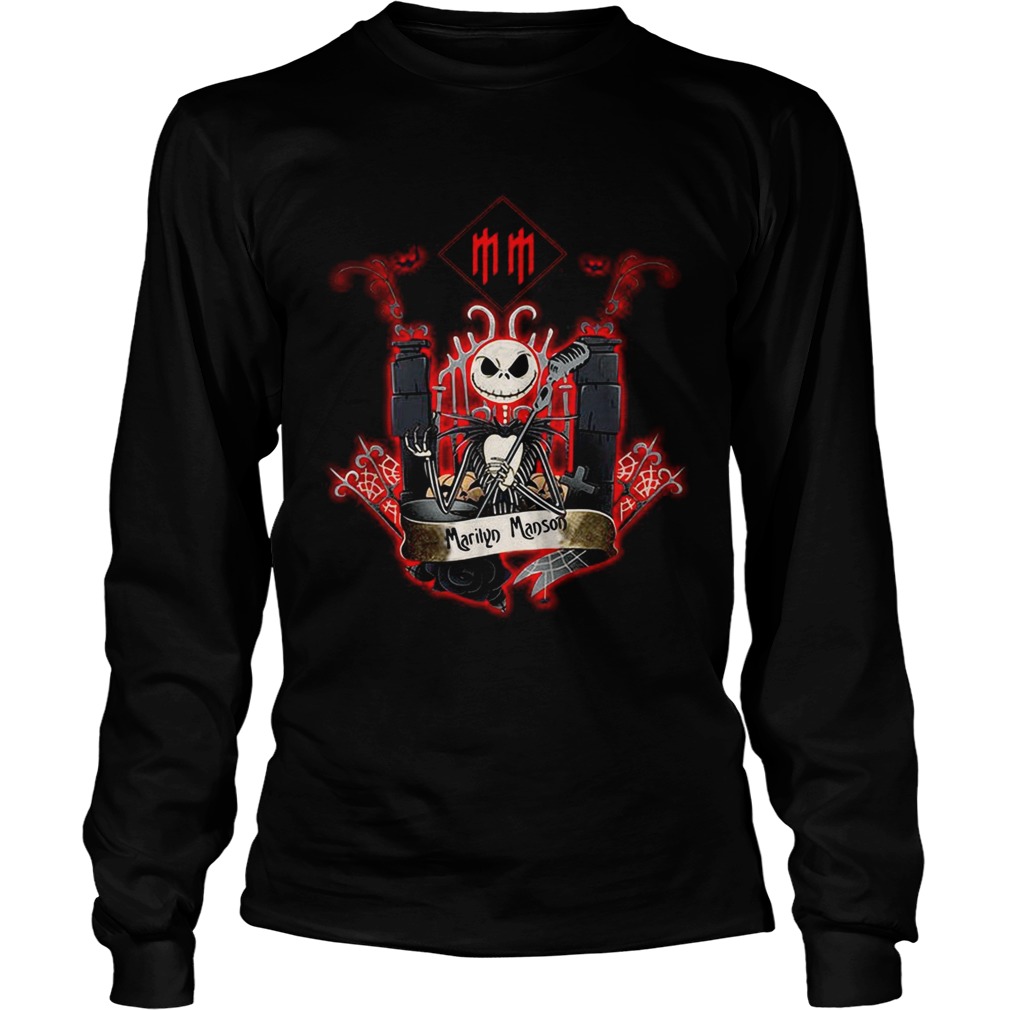 Jack Skellington Marilyn Manson LongSleeve