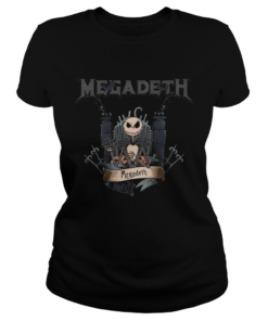 Jack Skellington Megadeth Halloween  Classic Ladies