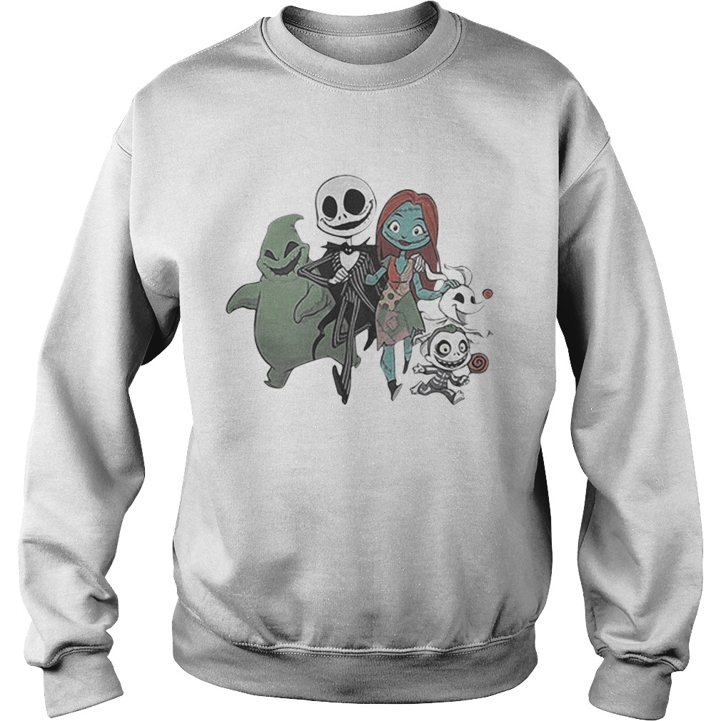 Jack Skellington and Sally and Zero Friend Sweatshirt