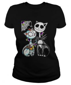 Jack Skellington and Sally cat  Classic Ladies