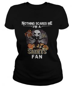 Jack Skellington nothing scares me Im a New Orleans Saints fan  Classic Ladies