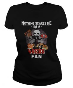 Jack Skellington nothing scares me Im a San Francisco 49ers fan  Classic Ladies