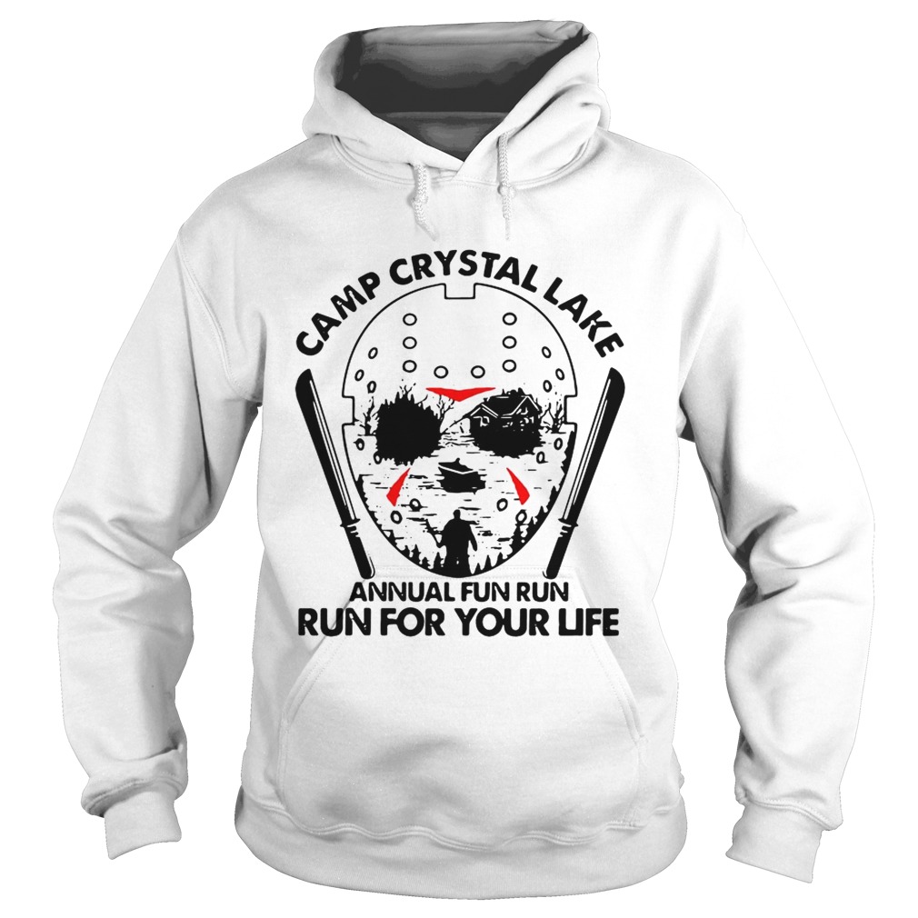 Jason Voorhees Camp crystal lake annual fun run run for your life Hoodie