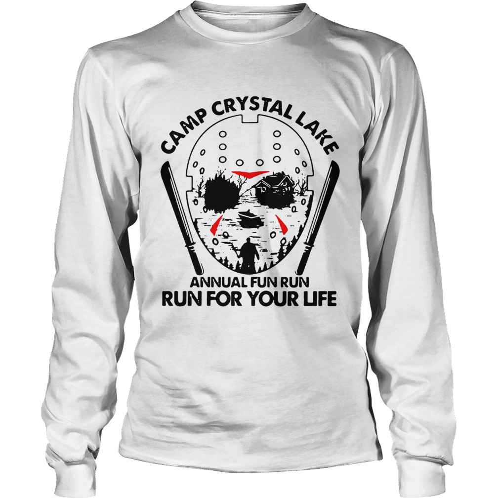 Jason Voorhees Camp crystal lake annual fun run run for your life LongSleeve