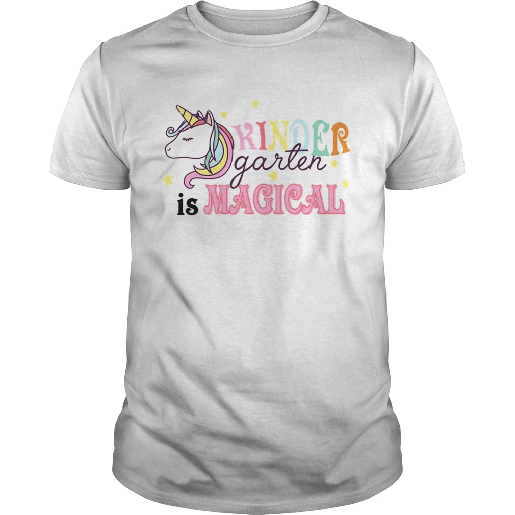 Kindergarten Unicorn Back To School Girls Kingergarten TShirt