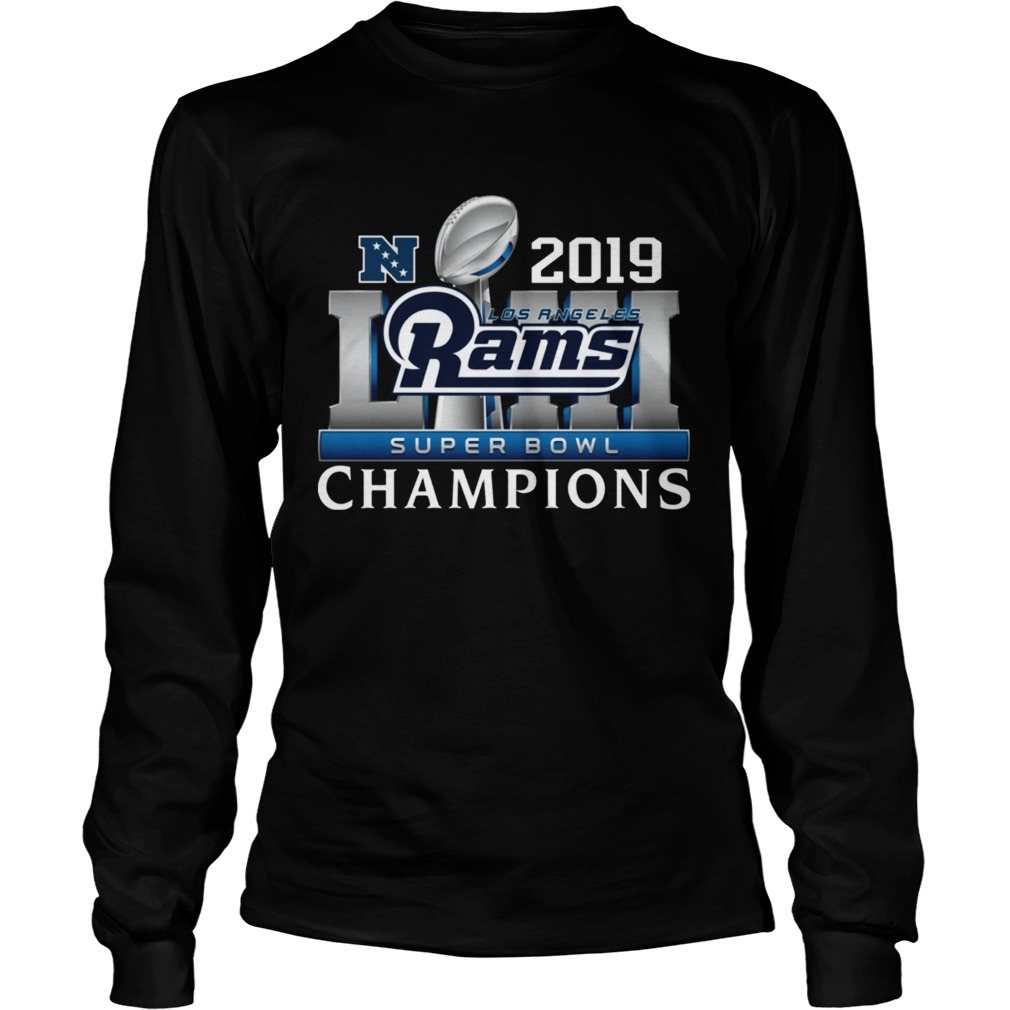 Los Angeles Rams 2019 Super Bowl Champions LongSleeve