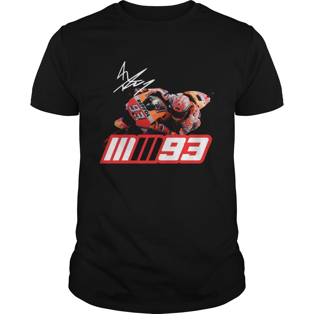 Marc Marquez MM93 signature shirt