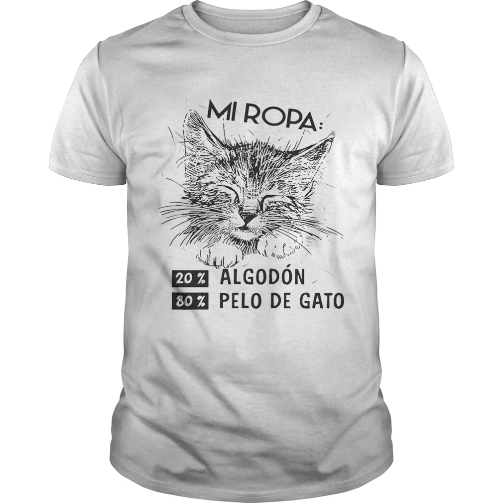 Mi Ropa 20 Algodon 80 Pelo De Gato Shirt