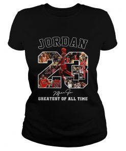 Michael Jordan 23 signature greatest of alltime  Classic Ladies