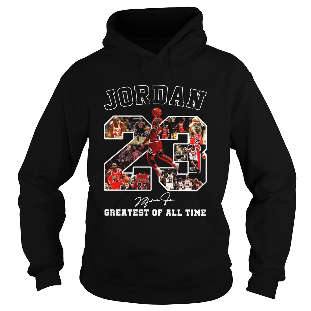 Michael Jordan 23 signature greatest of alltime Hoodie