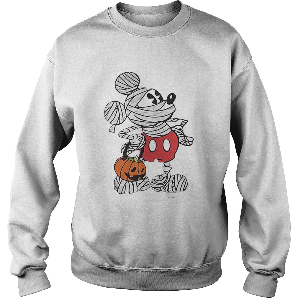 Mickey Mouse mummy Halloween Sweatshirt