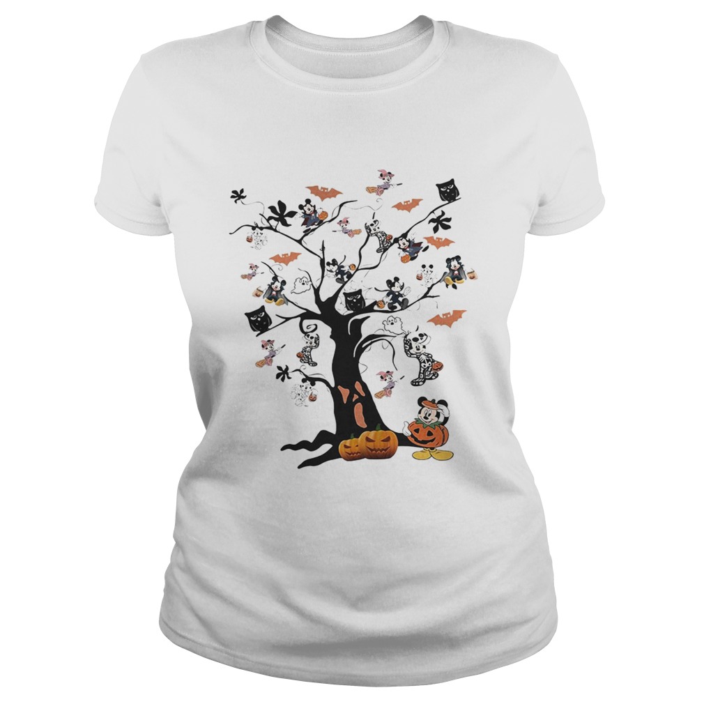 Mickey Mouse tree Halloween Classic Ladies