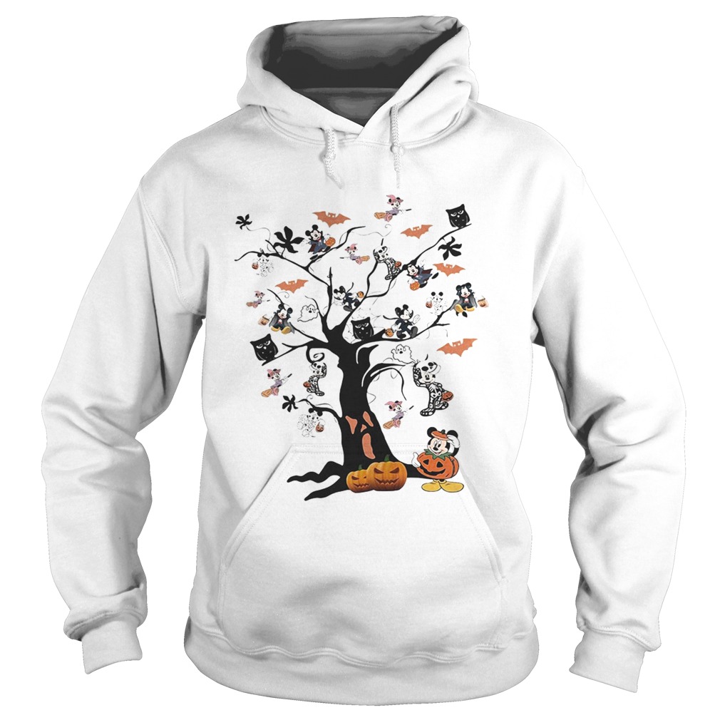 Mickey Mouse tree Halloween Hoodie