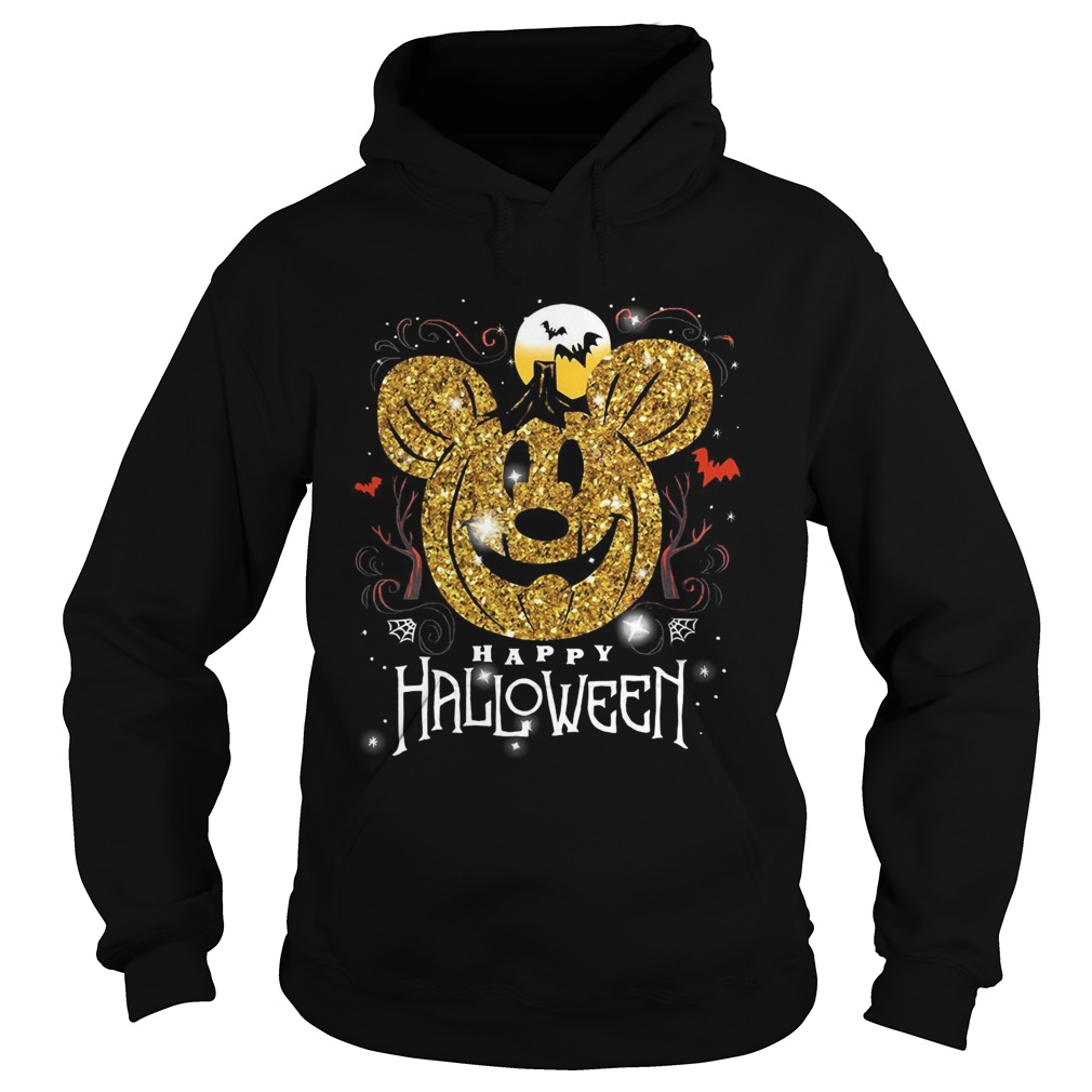 Mickey head happy halloween Hoodie