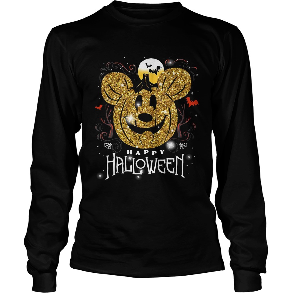 Mickey head happy halloween LongSleeve