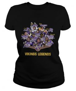 Minnesota vikings legends signatures  Classic Ladies