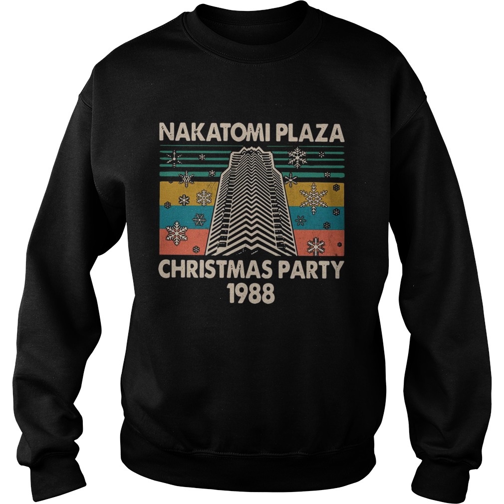 Nakatomi Plaza Christmas party 1988 vintage Sweatshirt