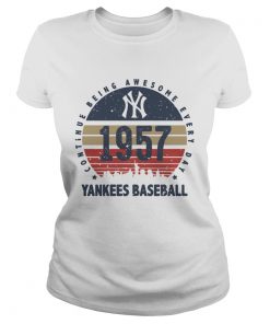 New York Yankees 1957 continue being awesome everyday yankees baseball  Classic Ladies