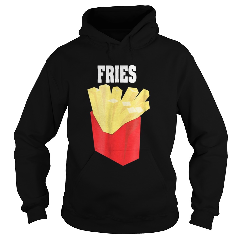 Nice French Fries Couples Halloween Costume BurgerFries Hoodie