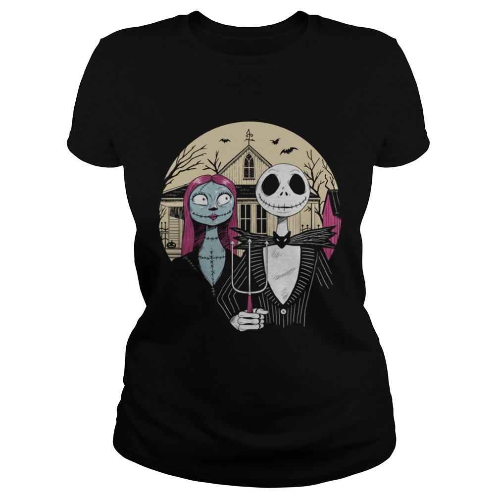 Nightmare gothic mens t Classic Ladies