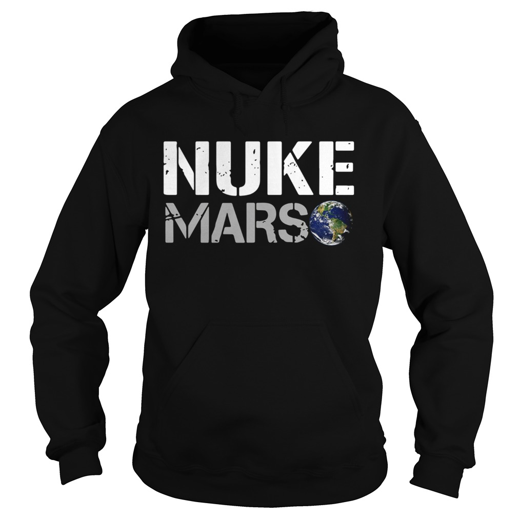 Nuke Mars Elon Musk Hoodie