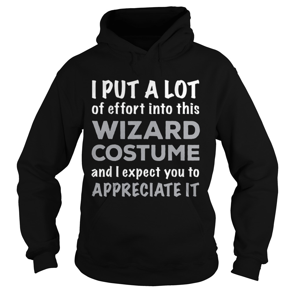 Official Easy Lazy Wizard Halloween Costume Hoodie