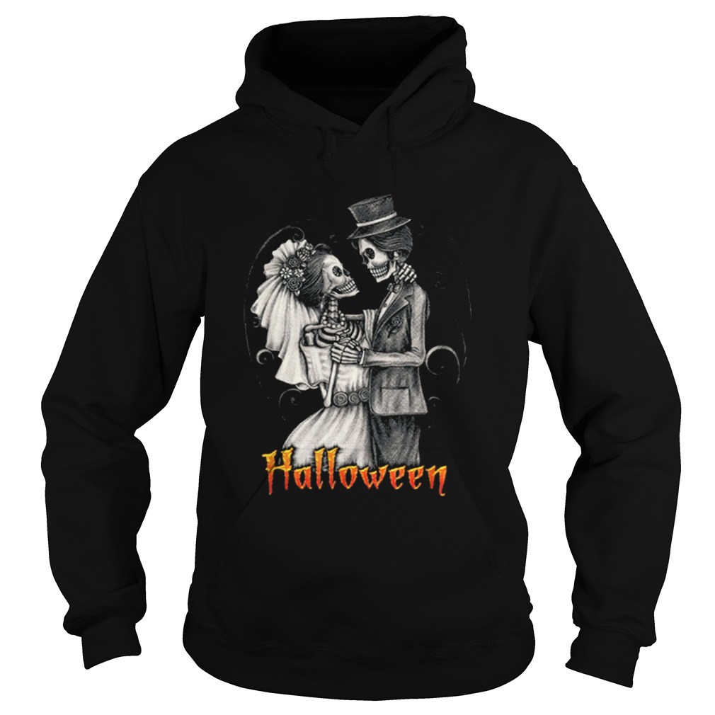 Original Halloween Wedding Day In OctoberBride And Groom Hoodie