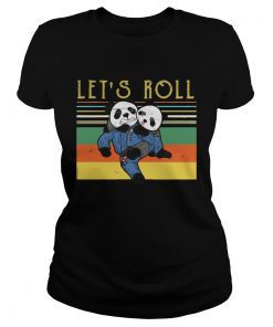 Panda lets roll vintage  Classic Ladies