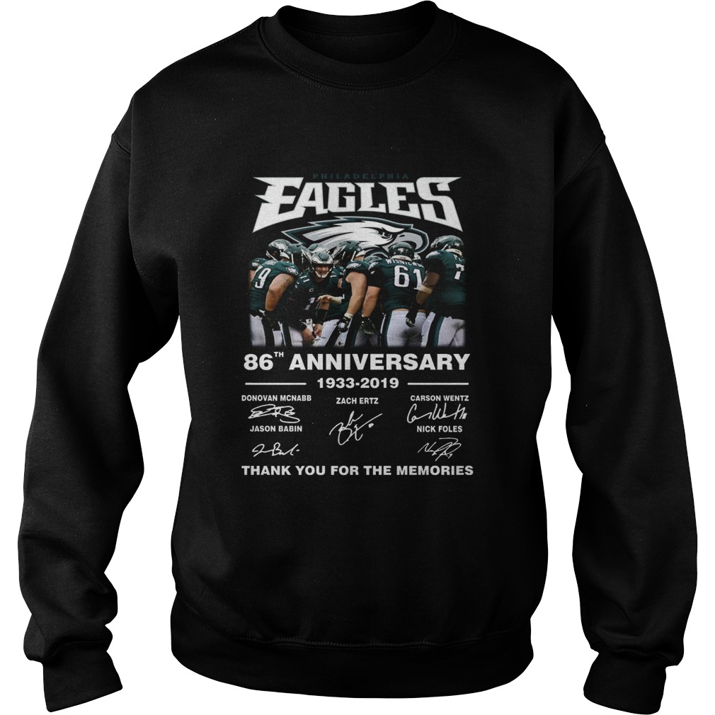 Philadelphia Eagles 86th anniversary 1933 2019 Sweatshirt