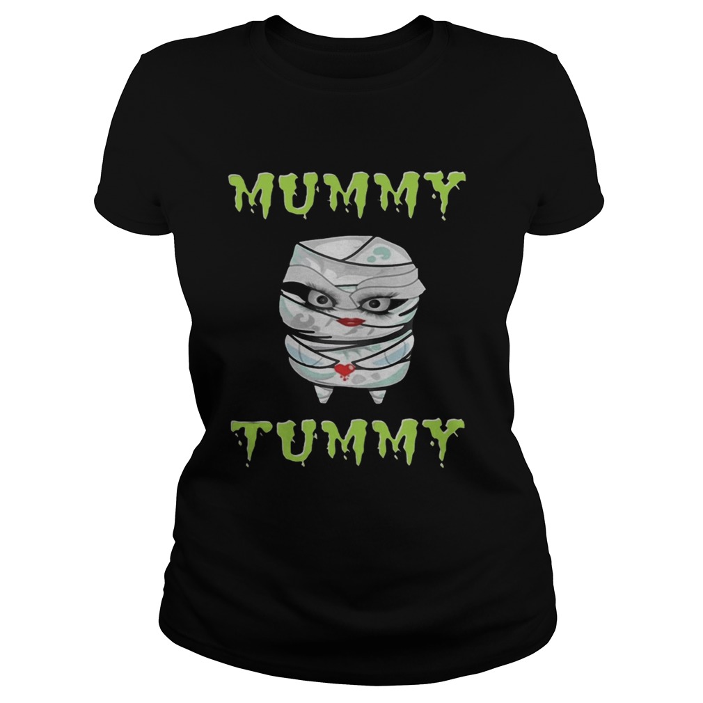 Pregnant Halloween Shirt Pregnant Halloween T Shirt Classic Ladies