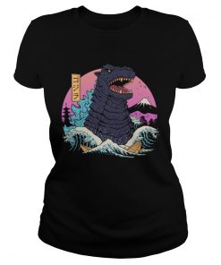 Rad zilla wave  womens t Classic Ladies