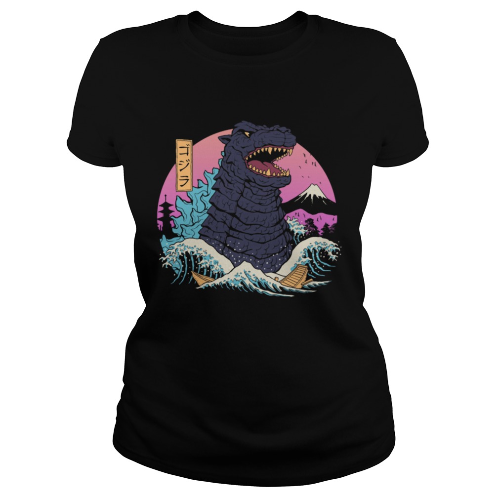 Rad zilla wave womens t Classic Ladies