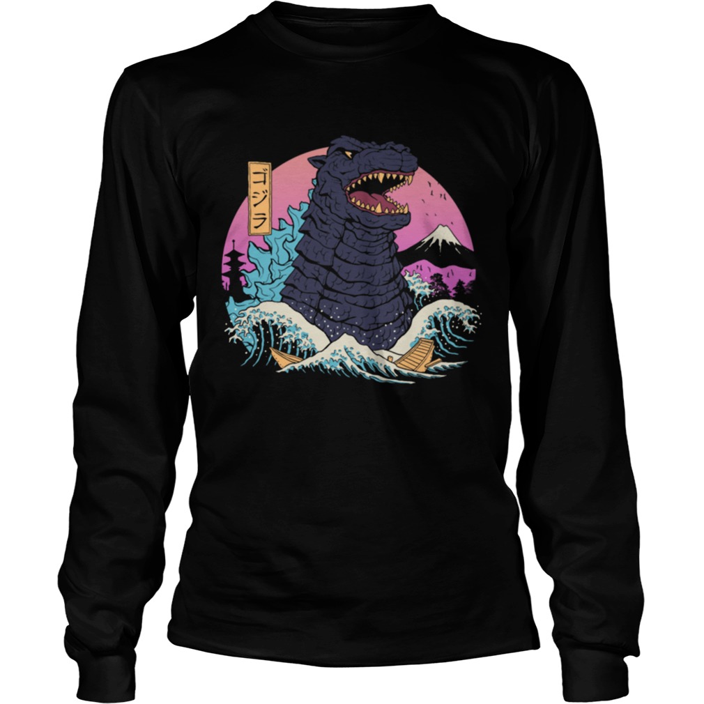 Rad zilla wave womens t LongSleeve