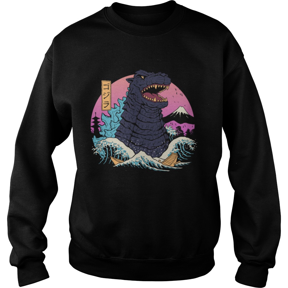 Rad zilla wave womens t Sweatshirt