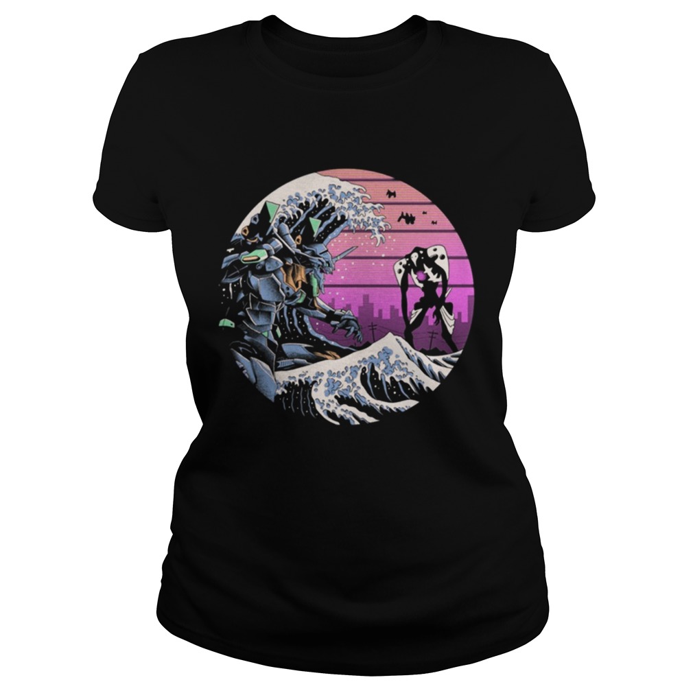 Retro wave eva womens t Classic Ladies