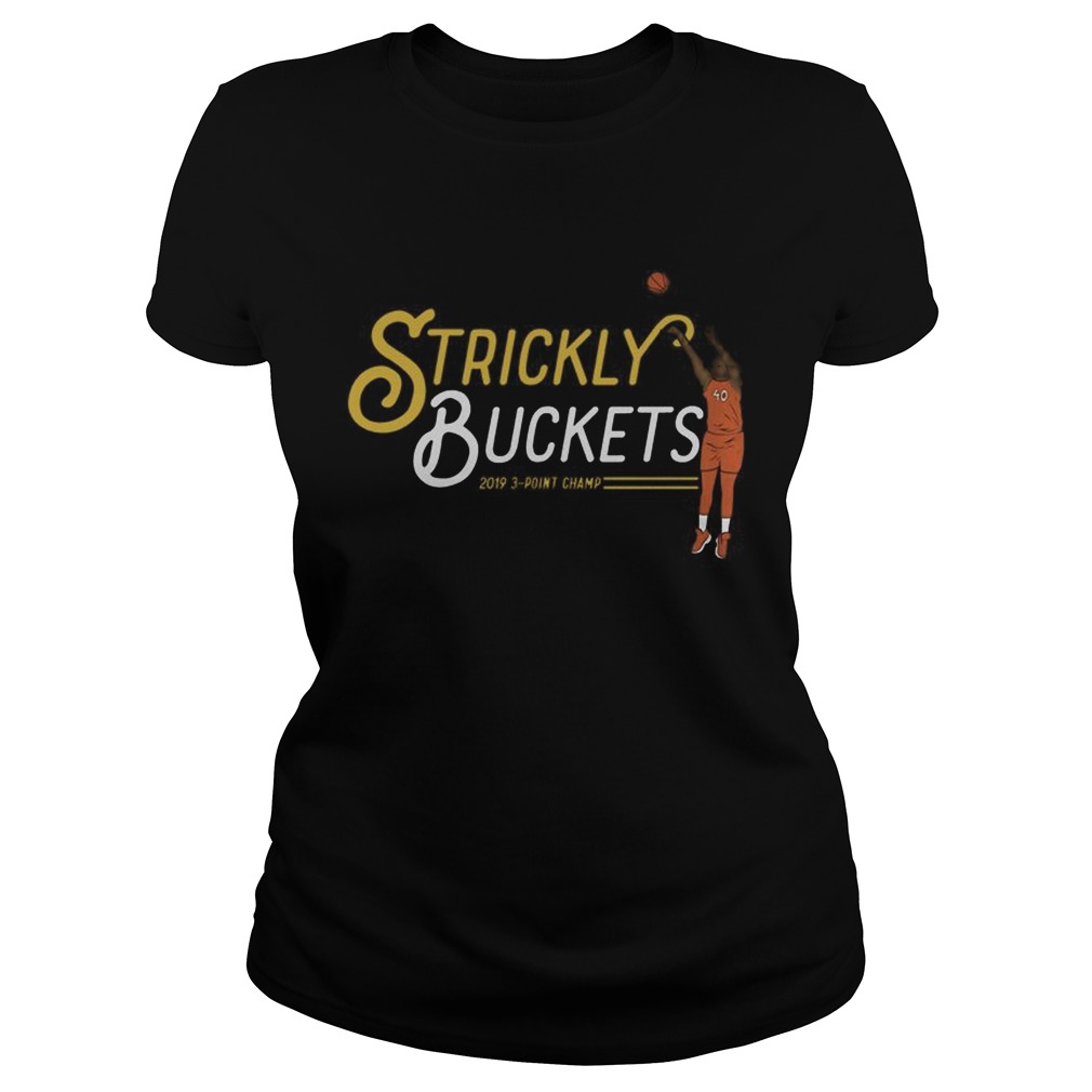 Shekinna Stricklen Strickly Buckets 2019 Threepoint Champ Shirt Classic Ladies