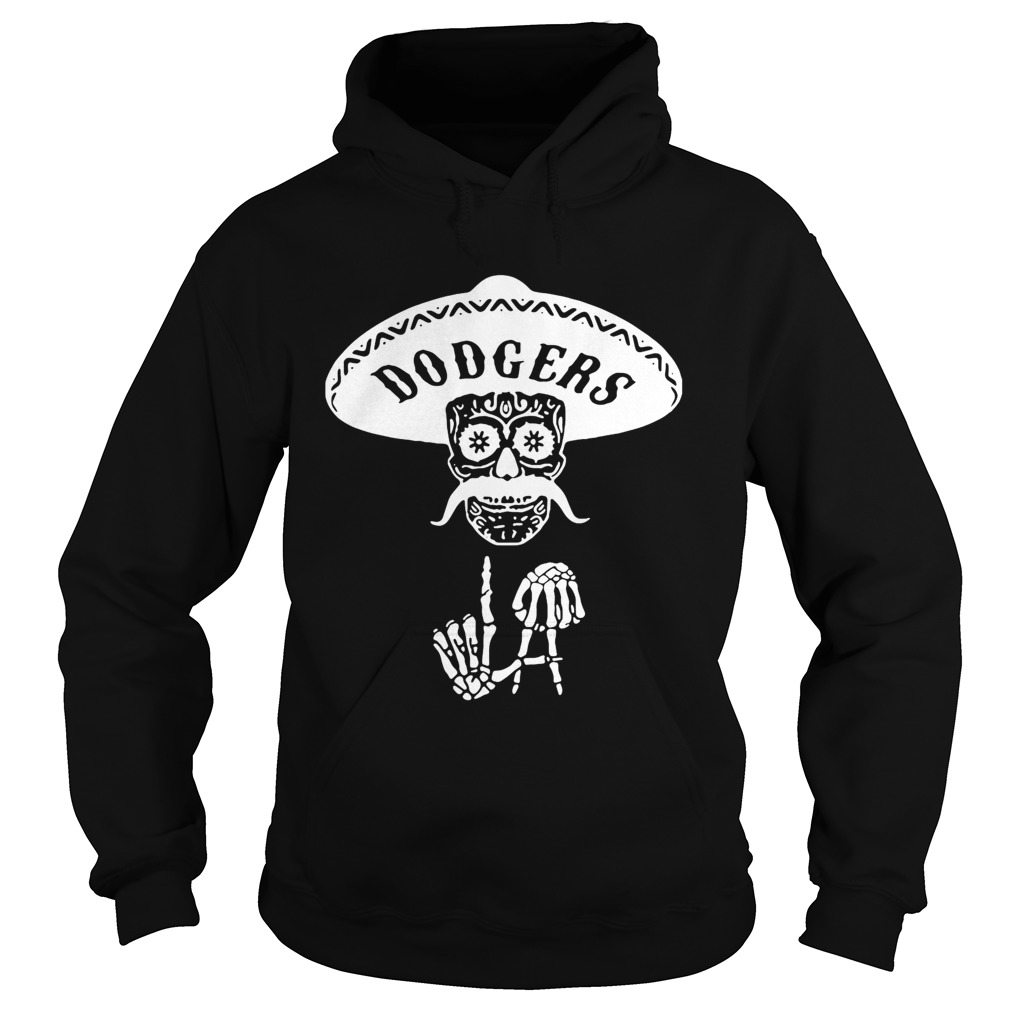 Skull Los Angeles Dodgers Hoodie