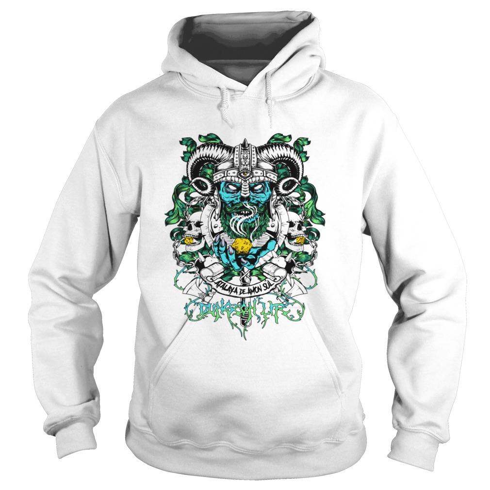 Skull warrior dungeon life t Hoodie