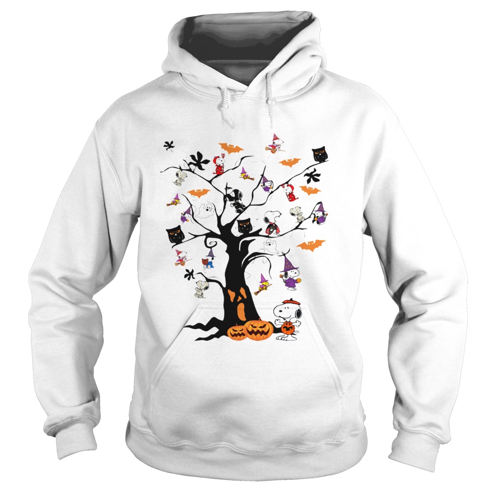 Snoopy Halloween tree Hoodie