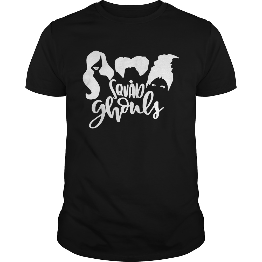 Squad Ghouls Hocus Pocus Halloween Tshirt