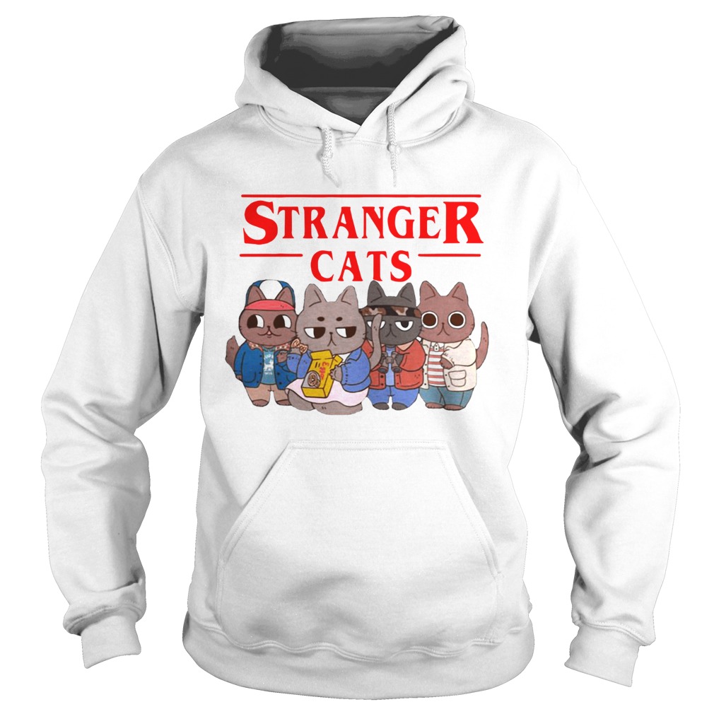 Stranger cats Stranger Thing Hoodie