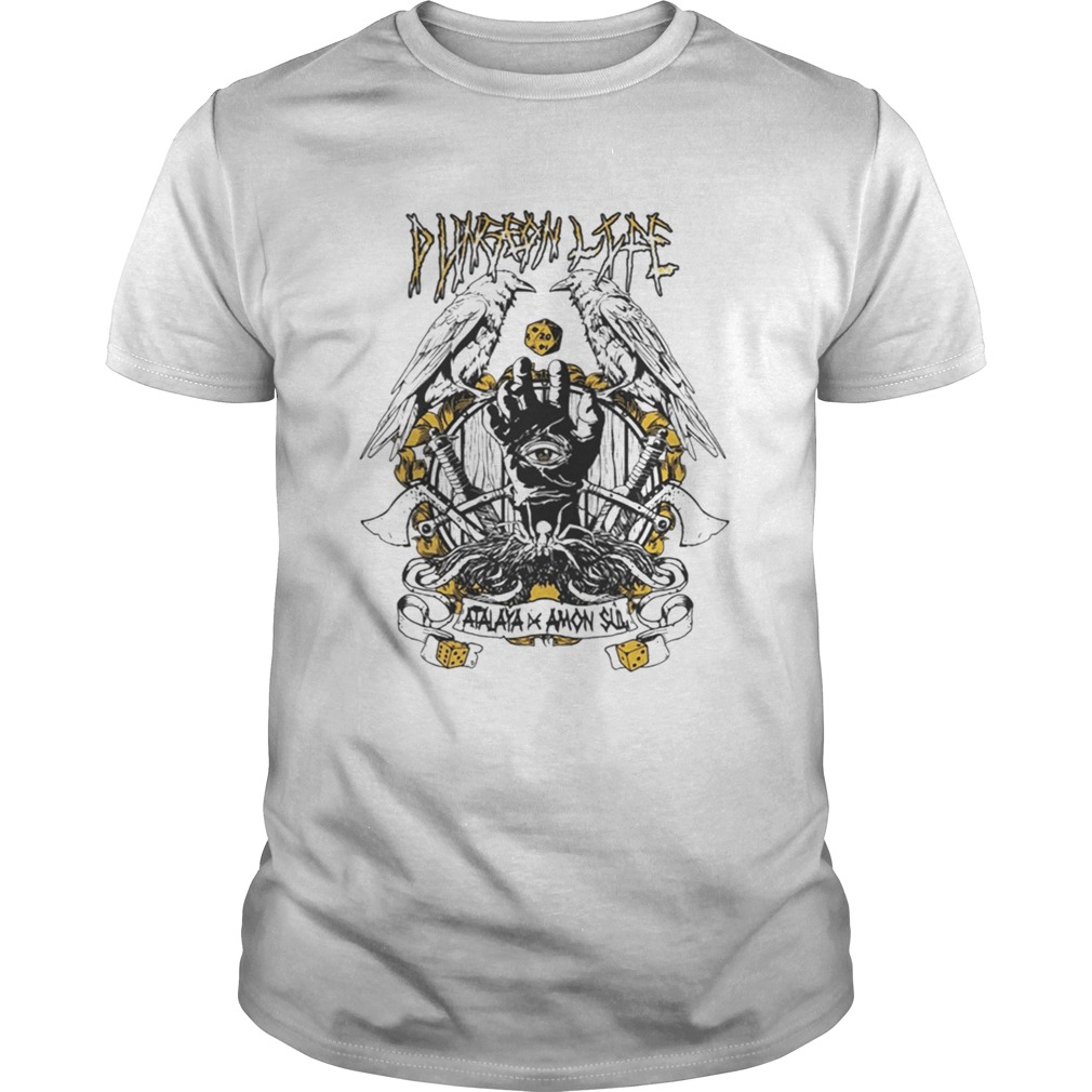 Sword skulldungeon life tshirt