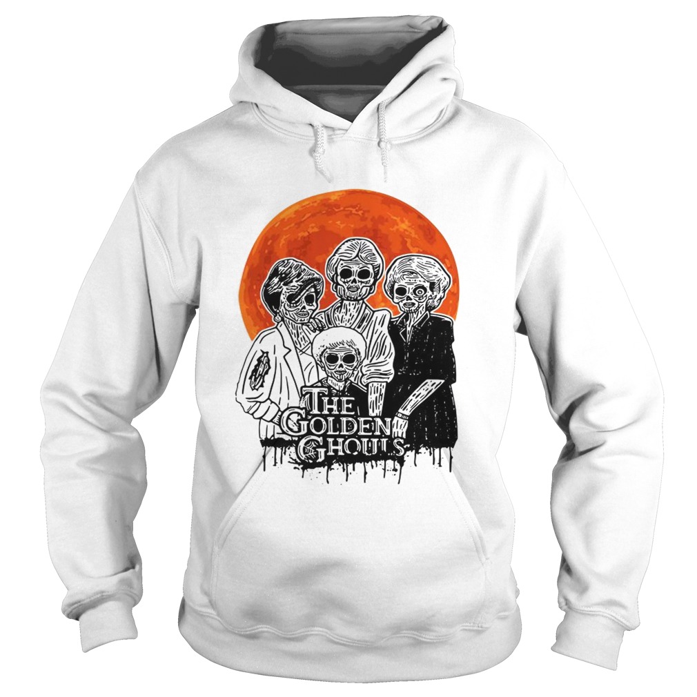 The Golden Ghouls Halloween moon Hoodie