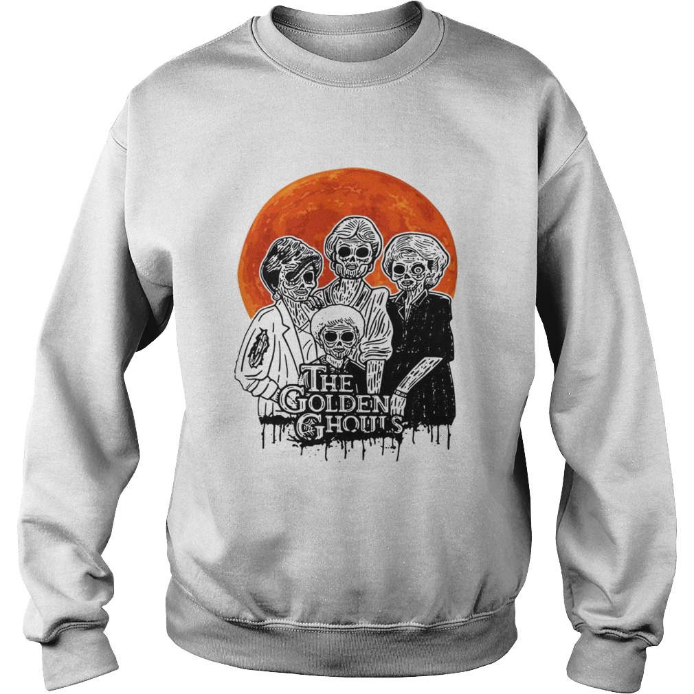 The Golden Ghouls Halloween moon Sweatshirt