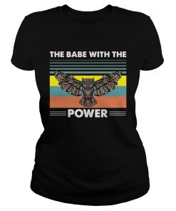 The babe with the Power Owl  Classic Ladies