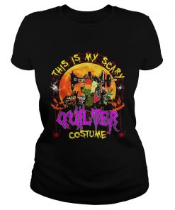 This is my scary quilter costume Halloween  Classic Ladies