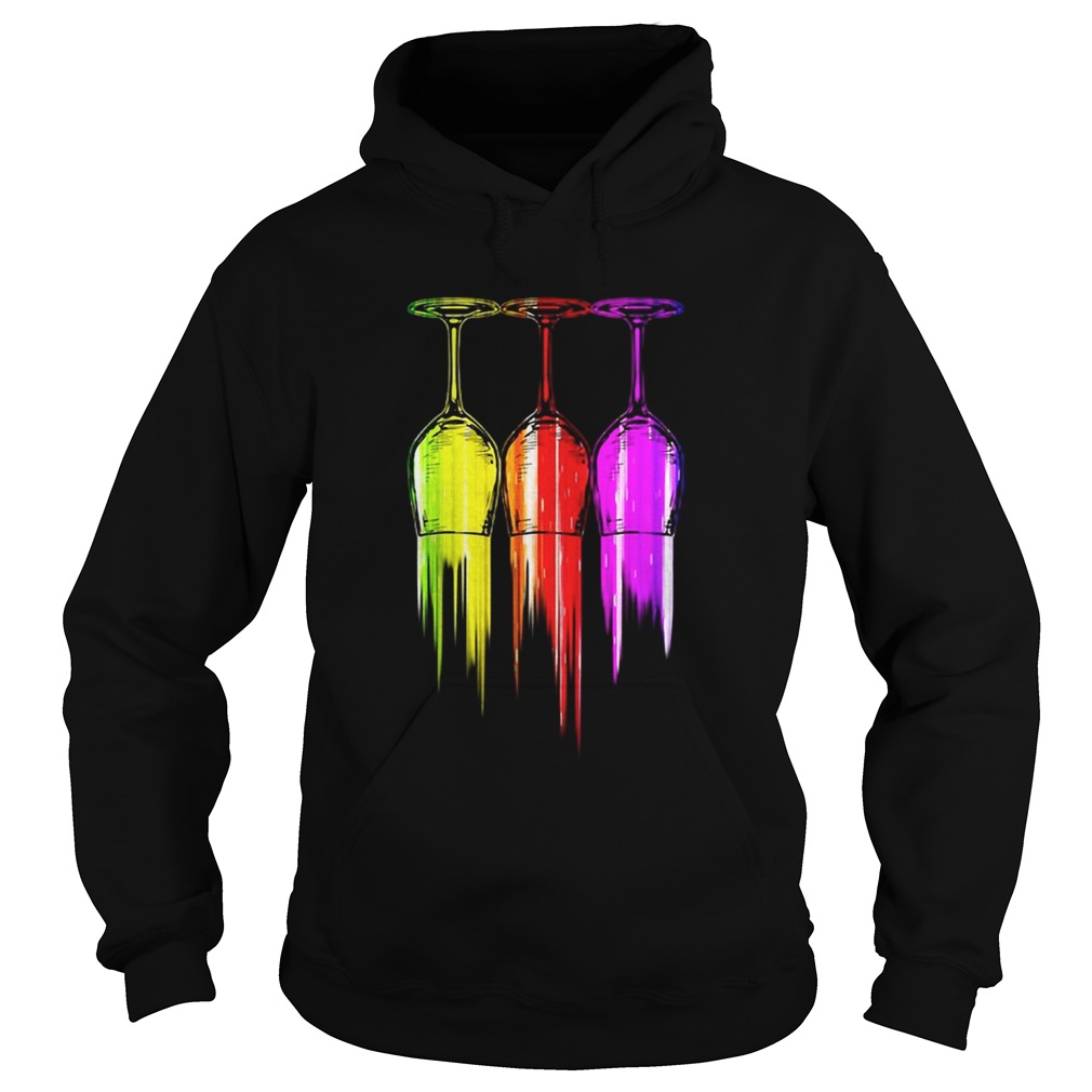 Three wine color Halloween Hoodie